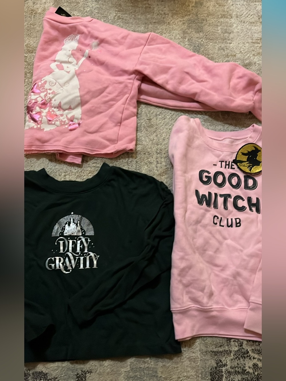Kids Wicked-inspired fall tops